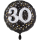 Folienballon Zahl 30 Sparkling Celebration groß