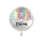 Folienballon Frohe Ostern Rainbow Stripes