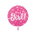 Folienballon Its A Girl Hearts and Dots*