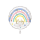 Folienballon Pastel Rainbow Baby