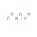 Cup Cake Topper 1st Birthday Stars