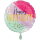 Folienballon Water Color Birthday groß