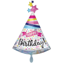 Folienballon Happy Birthday Sparkle Banner groß