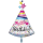 Folienballon Happy Birthday Sparkle Banner groß