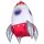 Folienballon Rocket Ship gro&szlig;