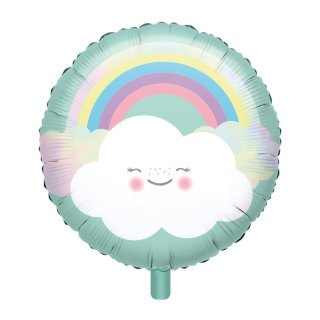 Folienballon Rainbow & Cloud