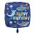 Folienballon Happy Birthday Sharks
