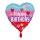Folienballon Birthday Rainbow Hearts