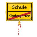 Folienballon Kindergarten => Schulanfang