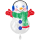 Folienballon Adorable Snowman