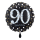 Folienballon Zahl 90 Sparkling Birthday