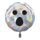Folienballon Iridescent Ghost Face