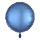 Folienballon Rund Satin Blau