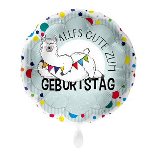 Folienballon Lama Geburtstag