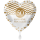 Folienballon Goldene Hochzeit gro&szlig;