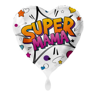 Folienballon Super Mama