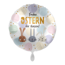 Folienballon Frohe Ostern ihr Hasen