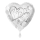 Folienballon Herzen 25 Jahre