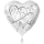 Folienballon Herzen 25 Jahre gro&szlig;