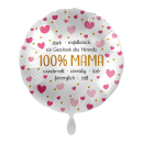 Folienballon 100% Mama