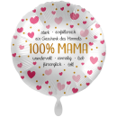Folienballon 100% Mama gro&szlig;