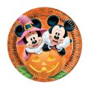 Pappteller Halloween Mickey Maus