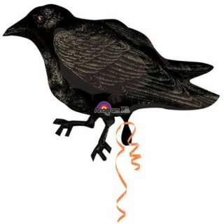Folienballon Halloween Black Crow*