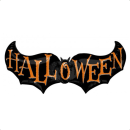 Folienballon Halloween Bat*
