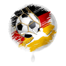 Folienballon Fu&szlig;ball Deutschland