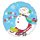 Folienballon Joyful Snowman*