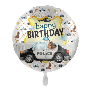 Folienballon Police Academie Birthday