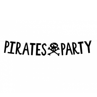Bannergirlande Pirates Party