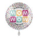 Folienballon MOM WOW