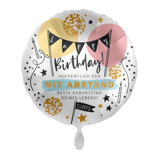 Folienballon Best Birthday Ever