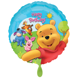 Folienballon Winnie the Pooh Happy Birthday
