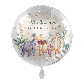 Folienballon Winnie the Pooh und Freunde Alles Gute zum Geburtstag
