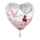 Folienballon Just Married Heisluftballon Herz