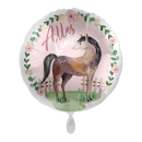 Folienballon Charming Horse Alles Liebe
