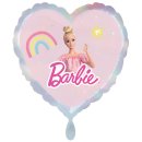 Folienballon Barbie Heart
