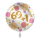 Folienballon Zahl 69+1 Shiny Dots