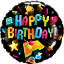 Folienballon Birthday Gaming