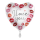 Folienballon Full of Kisses