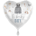 Folienballon Cute Baby Boy Heart groß