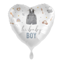 Folienballon Cute Baby Boy Heart