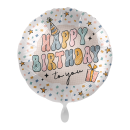 Folienballon Funky Birthday