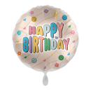 Folienballon Colourful Birthday Smiles