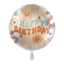 Folienballon Hippie Birthday