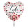 Folienballon All about Love Ich liebe Dich