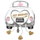Folienballon Wedding Car Figur