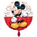 Folienballon Mickey Portrait gefüllt